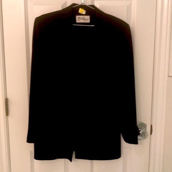 Black D’Oraz blazer, Sz 6 - Picture 1 of 7